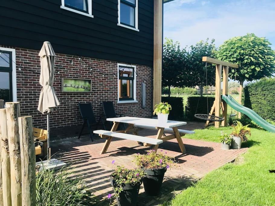 Ferienwohnung Logies De Hooiberg Lutjewinkel Exterior foto